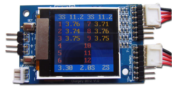 جودة  6S 12S LiPO Battery Cell Voltage Monitor Monitoring System Custom مصنع