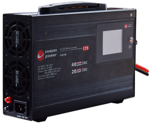 بطارية 48 فولت 1500 واط موازنة شاحن مصدر تفريغ 4S 6S 8S 12S LiPo NMC LiFe LiTo Pb 40A
