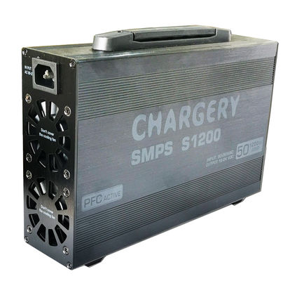 قابل للبرمجة 1200W 24v SMPS شاحن البطارية RC 68mm 50A للطائرة بدون طيار FPV