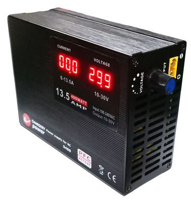 30V 400W التيار الجهد القابل للتعديل مصدر الطاقة التبديلي ضوضاء منخفضة SMPS 13.5A 30V