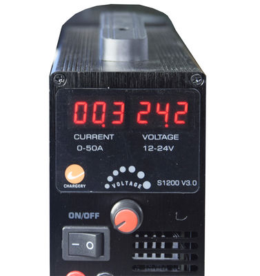 قابل للبرمجة 1200W 24v SMPS شاحن البطارية RC 68mm 50A للطائرة بدون طيار FPV