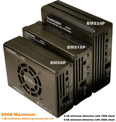 نظام إدارة بطارية الليثيوم LTO NMC BMS 24S 18S 100A 300A 600A