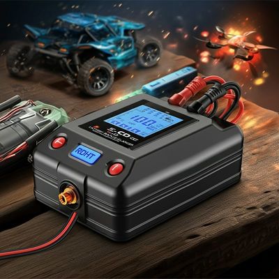 3s شاشة LCD ليبو بطارية التوازن شاحن طرد لليف NiMH