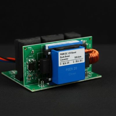 PWM DC 12v Buck Boost Converter 50 Amp 400kHz لشحن البطارية