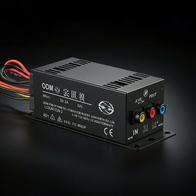 ODM PWM DC Buck Boost Converter 5v 2A للسيارات