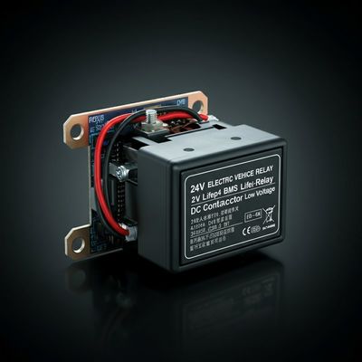 24v السيارات الكهربائية Bms Lifepo4 DC Contactor Relay الجهد المنخفض